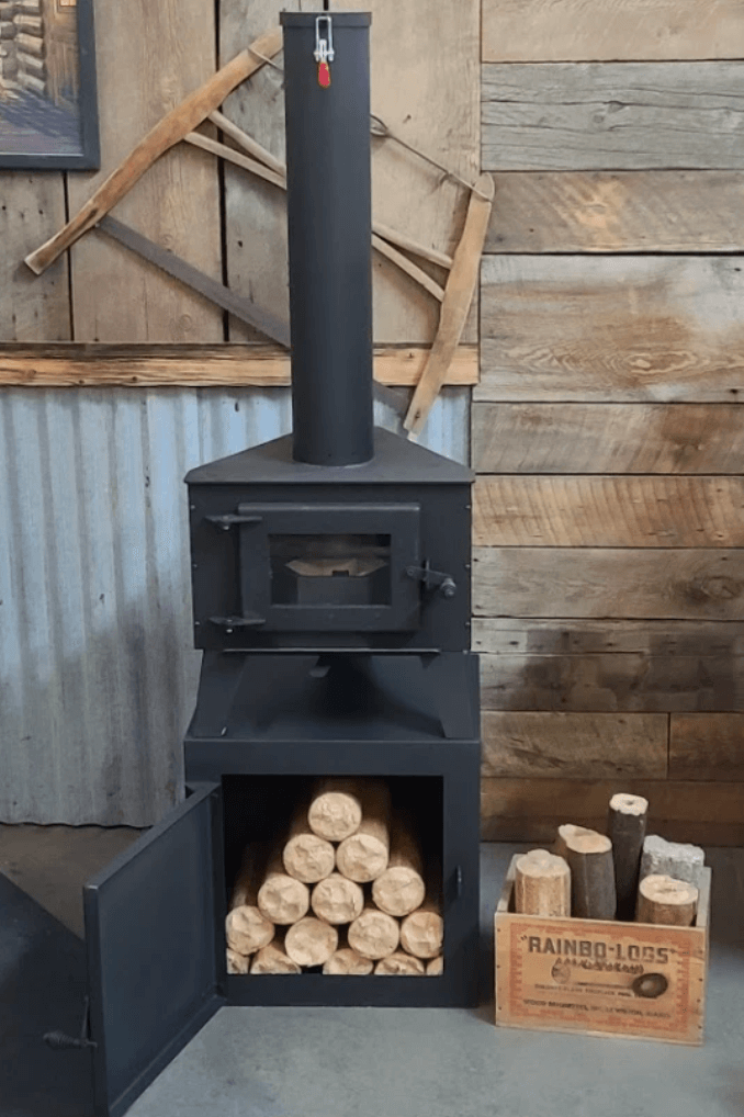 509 Stoves - Mini Me Tiny Wood Burning Stove 12 Freedom Yurt Kit – Freedom  Yurt-Cabins