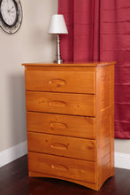 Load image into Gallery viewer, American Furniture Classics Solid Pine Five-Drawer Chest
