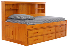 Load image into Gallery viewer, American Furniture Classics Solid Pine Twin Daybed with Six Sturdy Drawers
