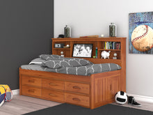Load image into Gallery viewer, American Furniture Classics Solid Pine Twin Daybed with Six Sturdy Drawers
