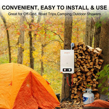 Load image into Gallery viewer, Camplux Pro Series 10L 2.64 GPM Outdoor Portable Tankless Water Heater

