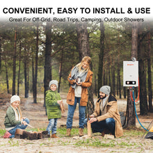 Load image into Gallery viewer, Camplux Pro Series 10L 2.64 GPM Outdoor Portable Tankless Water Heater

