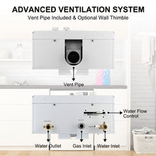 Load image into Gallery viewer, Camplux 10L 2.64 GPM LP High Capacity Indoor Tankless Water Heater

