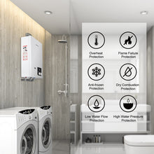 Load image into Gallery viewer, Camplux 10L 2.64 GPM LP High Capacity Indoor Tankless Water Heater
