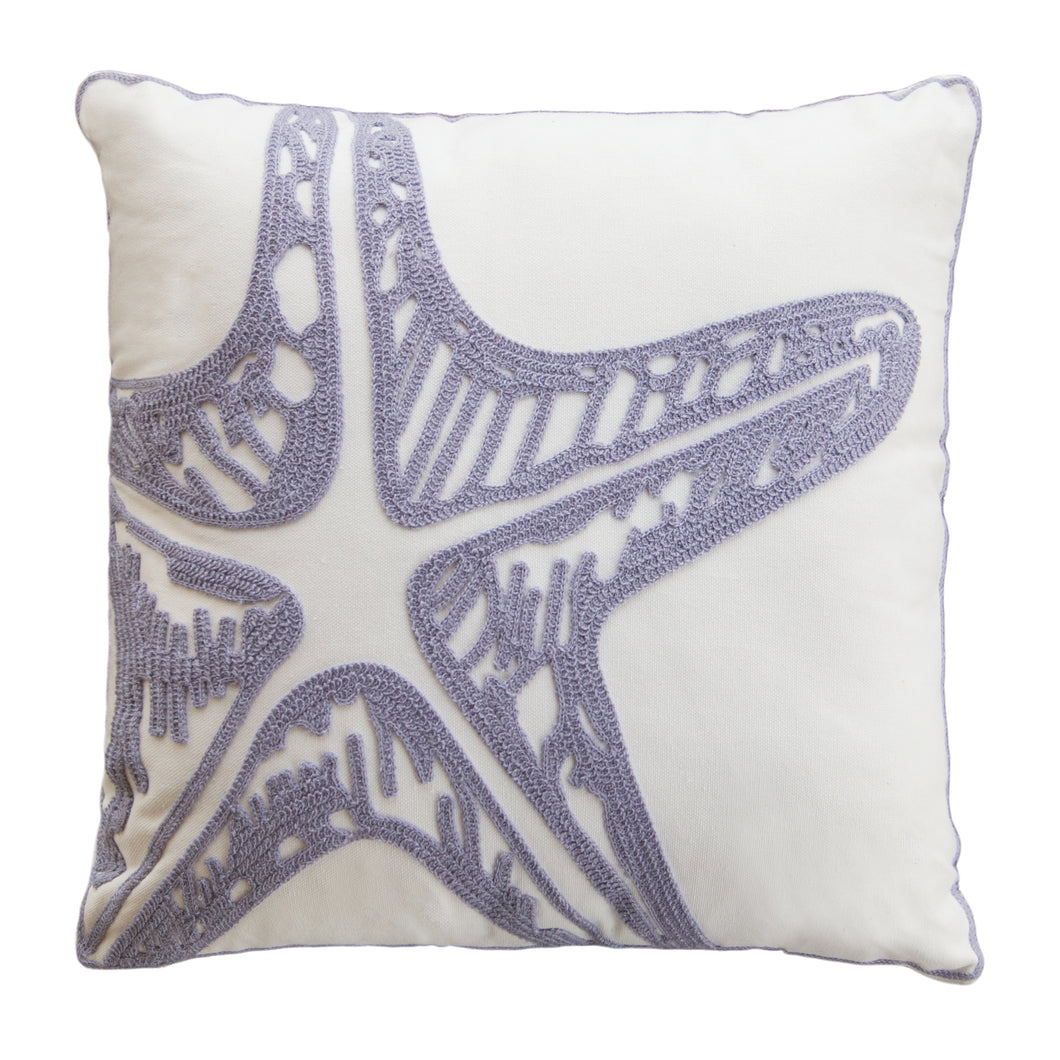 Carstens Lavendar Starfish pillow