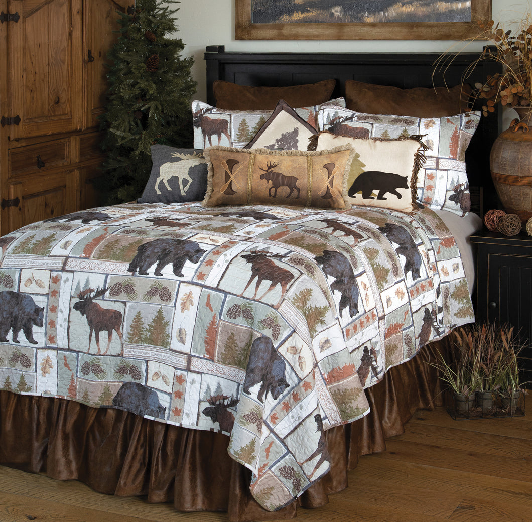 Carstens Vintage Lodge Quilt Set (Twin/Queen/King)