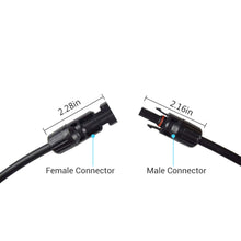 Load image into Gallery viewer, Renogy - Solar Panel Extension Cable with Male to Female Solar Connectors (Single)

