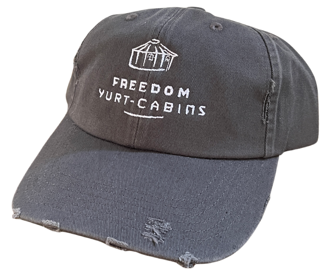 Freedom Yurt-Cabins Embroidered w/ Buckle Cap